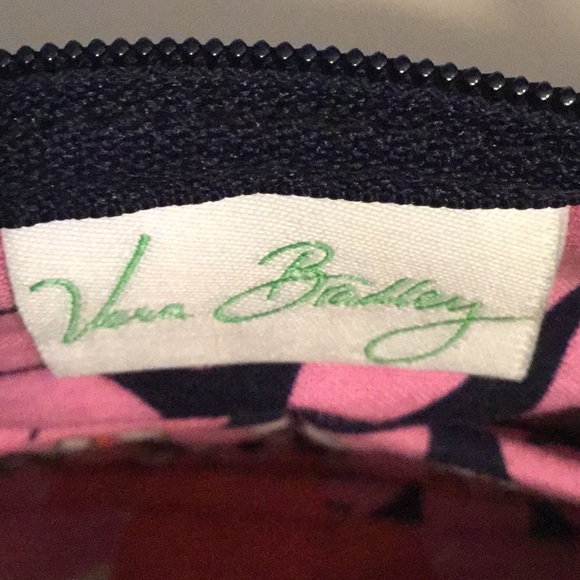 Vera Bradley Pocketbook,pink blue orange white, - Picture 5 of 12